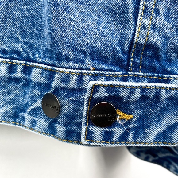 MEMBERS ONLY x NICKELODEON Denim Trucker Jacket - Picture 10 of 12